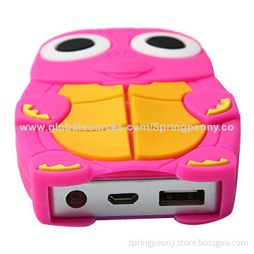 Travel 4,400mAh Mobile Power Bank with 5V DC/0.6A Input